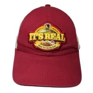 You'll Know It's Real When You See The Seal! Idaho Trucker Hat Red OS Fahrenheit